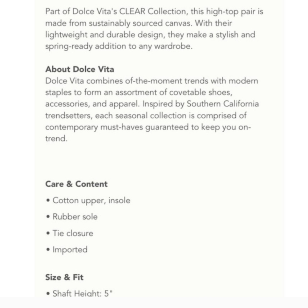 Anthropologie Dolce Vita High Top Tie Dye canvas Sneakers 9 - Picture 5 of 5